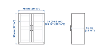Ikea Brimnes cabinet BRAND NEW 1