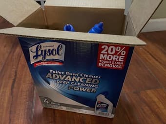 Lysol Advanced Toilet Bowl Cleaner 3 bottles 1