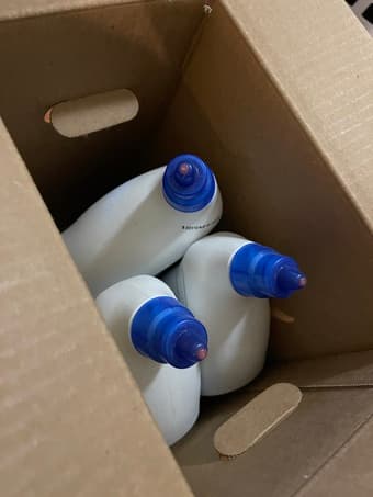 Lysol Advanced Toilet Bowl Cleaner 3 bottles 2