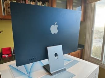 iMac 24-inch, M1, 2021 (Blue, 256 GB) 3