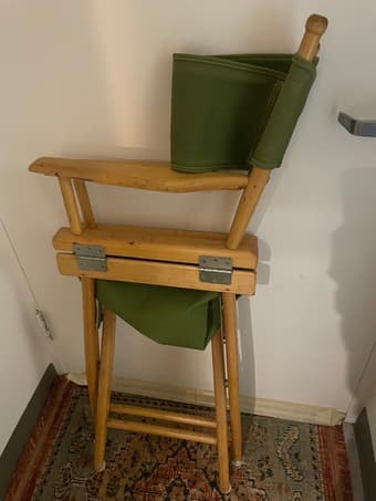 Foldable director chair 2