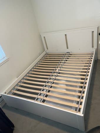IKEA SONGESAND Queen bed for sale 2