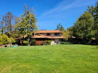 Primary Bedroom w/ Private Bath in Idyllic Los Altos Mansion 3
