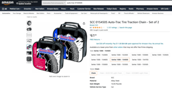 Brand-new Snow Chains (Auto Trac) 4