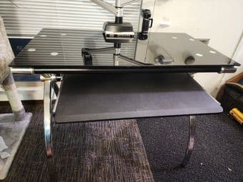 Glass Top Desk 3