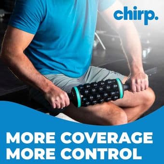 Chirp RPM | Electric Rolling Percussive Massager 3