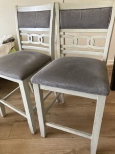 Dining table and two chairs 1