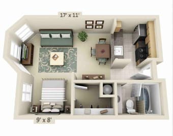 Studio in Lower Pac Heights/Japantown (San Francisco) 3