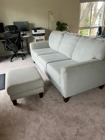 Light grey couch 2
