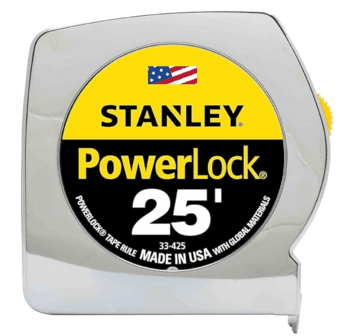 Stanley measuring tape 1