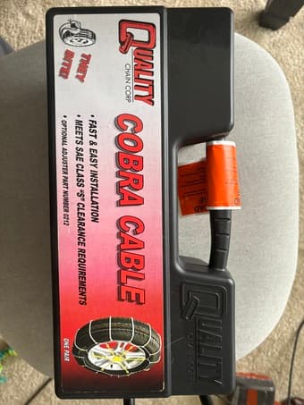 Never used! Car chains 1