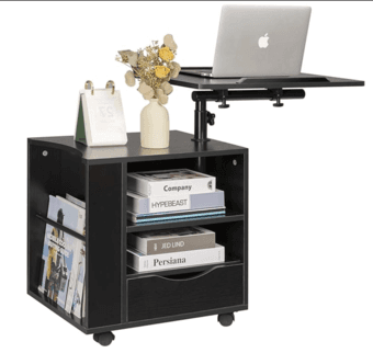 Swivel Tray Couch Workstation/Nightstand 1