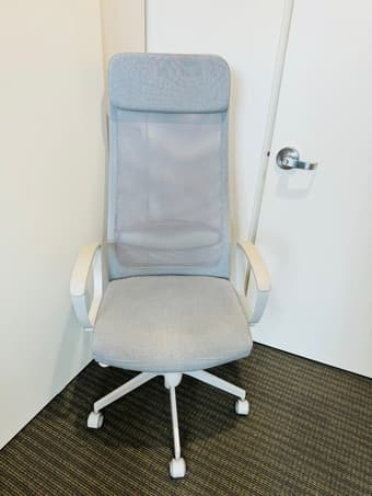 IKEA MARKUS Office Chair in Light Grey 1