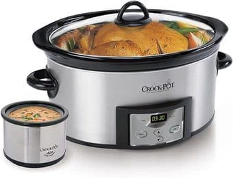 Crock Pot Programmable Slow Cooker 6-Qt SCCPVC609-SS 1