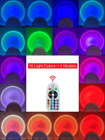 aromatherapy, sunset lamp, night light 2