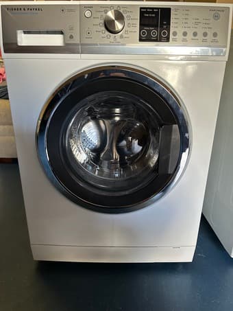 Fisher & Paykel washer + GE dryer 2