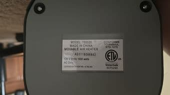 Intertek Air Heater Lasko with Remote 2