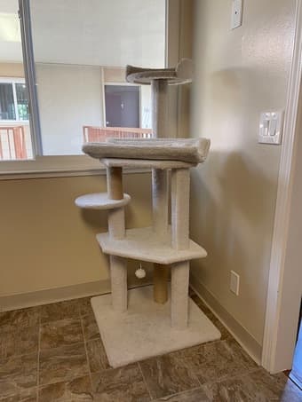 Cat tower 1
