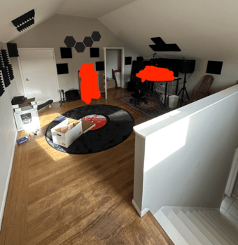 Semi Furnished Bedroom & Private Bathroom in Los Altos House 1