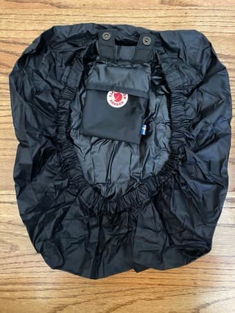 Fjallraven Kanken Classic Forest Green Backpack w/ Pads and Cover 3