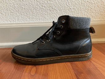 Doc Martens Black Leather Boots 3