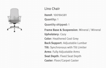 Herman Miller Lino Chair ($855 -> $390) 4
