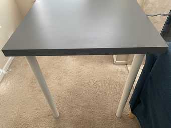 Clean IKEA Gray Table 120cm×60cm (Original price: $80) 2
