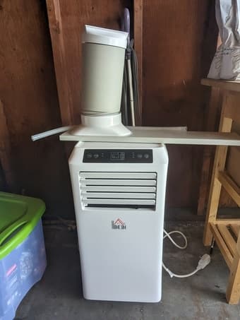 HOMCOM 10000 BTU portable air conditioner 1