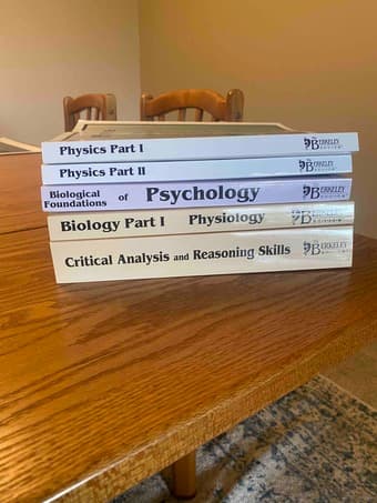 MCAT Prep Books - Berkeley Review, Princeton Review, Kaplan 1