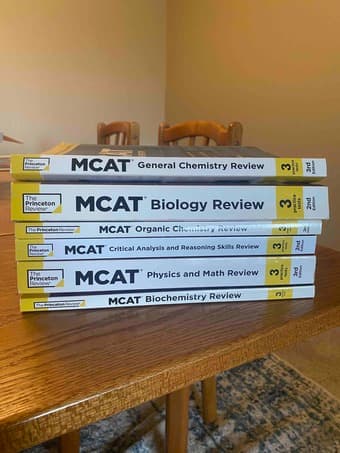MCAT Prep Books - Berkeley Review, Princeton Review, Kaplan 2