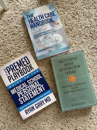 Books for med school personal statement and interview prep 1