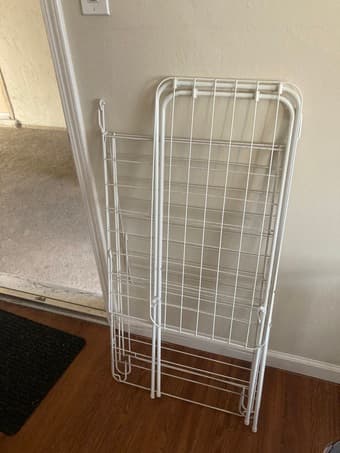 Laundry basket and drying racks 1