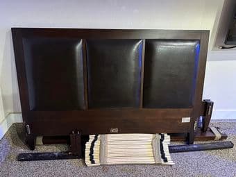 Queen bed and nightstand 1