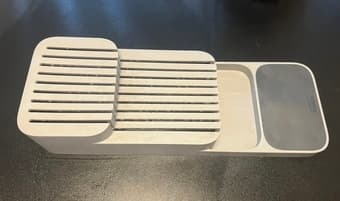 Moving sale - selling keyboard stand, dish & knife rack, other items! 3