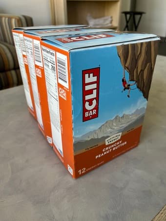 Clif Bars boxes 1