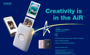 Fujifilm Instax Mini Link 2 Instant Smartphone Printer (Clay White) 4