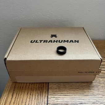 unopened ultrahuman ring, size 7 1