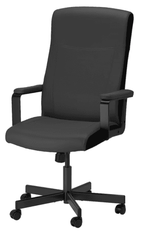 Office Swivel Chair, Black (New) 1