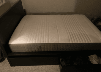 MALM Bed Frame ($230) and Full Mattress ($210) or OBO 2