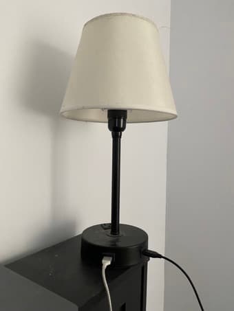 2 Charging Bedside Lamps 1