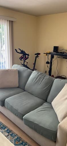 FREE couch must pick up WEDNESDAY 4/17! 2