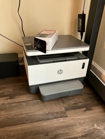HP Neverstop Laser Printer MFP 1201n with Toner 1