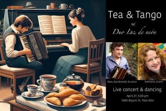 Tango Saturdays in Palo Alto! Lessons & Concerts 2