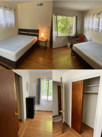 Private furnished bedroom in a 4-bdrm 2-bath Palo Alto house MAY 15 3