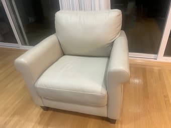 Single leather chair 4