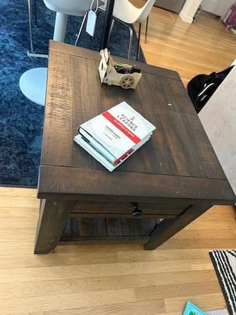 Wood Side-Table 2