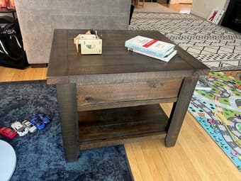 Wood Side-Table 3