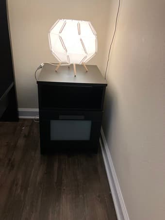 MALM Full Bed Frame + Free Nightstand 4