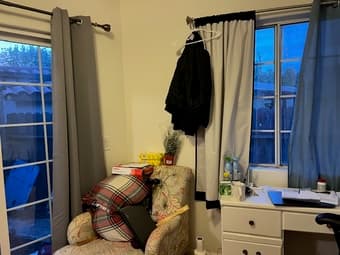 A furnished room is available  4/26-5/9, 2024 4