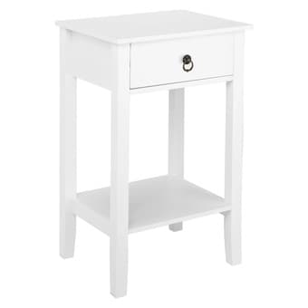 White nightstand 1